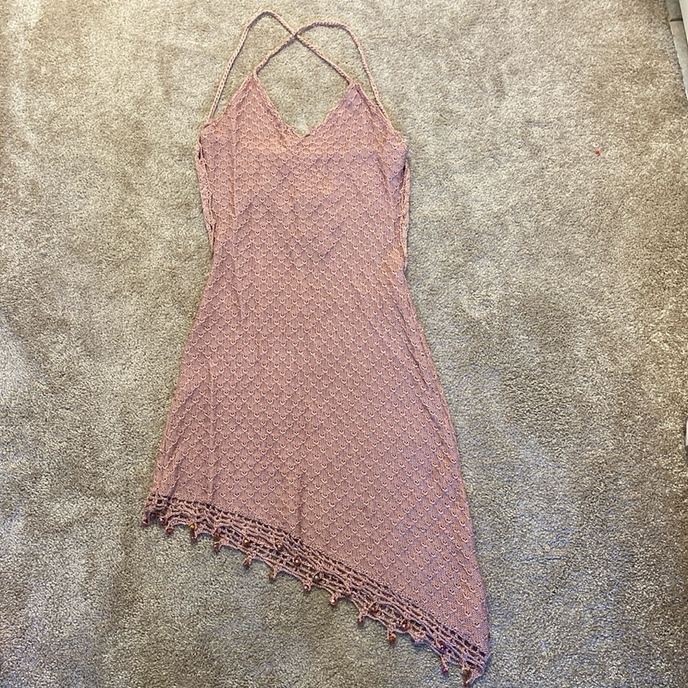 SOPHIE PERRY HANDMADE STUNNING ONE OF A KIND MINI DRESS